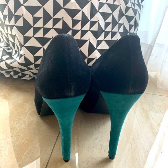 Guess Jeans Pumps Suede High Heels - Picture 8 of 10